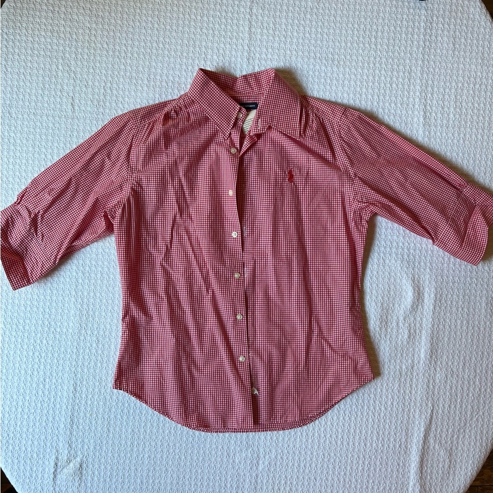 Ralph Lauren Sport 3/4 Sleeve Button Down